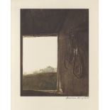 ANDREW WYETH - Burning Off - Color offset lithograph