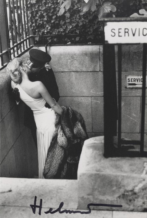 HELMUT NEWTON - Maitresse et chauffeur, Paris - Original photolithograph