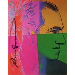 ANDY WARHOL - George Gershwin - Color offset lithograph