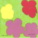 ANDY WARHOL [d'apres] - Flowers #03 - Color lithograph