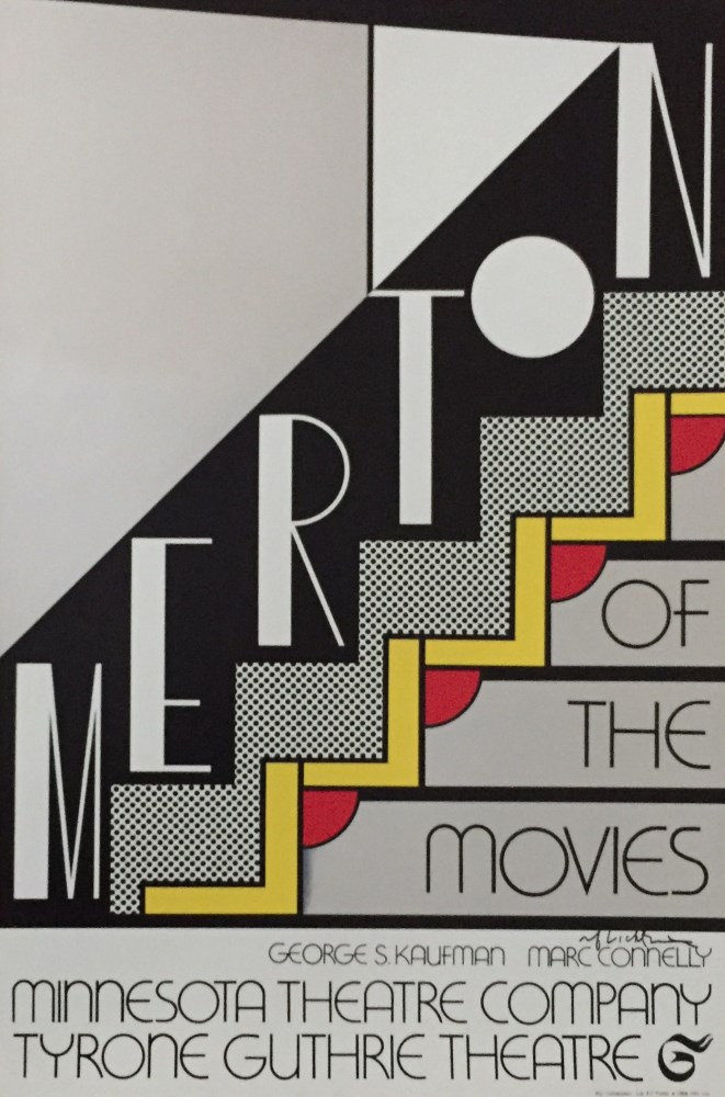 ROY LICHTENSTEIN - Merton of the Movies - Color silkscreen