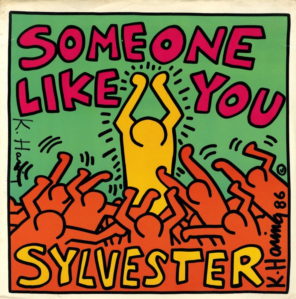 KEITH HARING - Sylvester: Someone Like You - Original color offset lithograph
