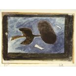 GEORGES BRAQUE - A tire l'aile - Original color collotype