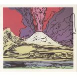 ANDY WARHOL - Vesuvius #06 - Color offset lithograph