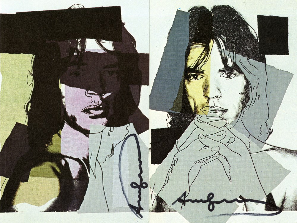 ANDY WARHOL - Mick Jagger Suite (first edition) - Color offset lithographs - Image 3 of 8