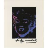 ANDY WARHOL - One Multicolored Marilyn #6 - Color offset lithograph