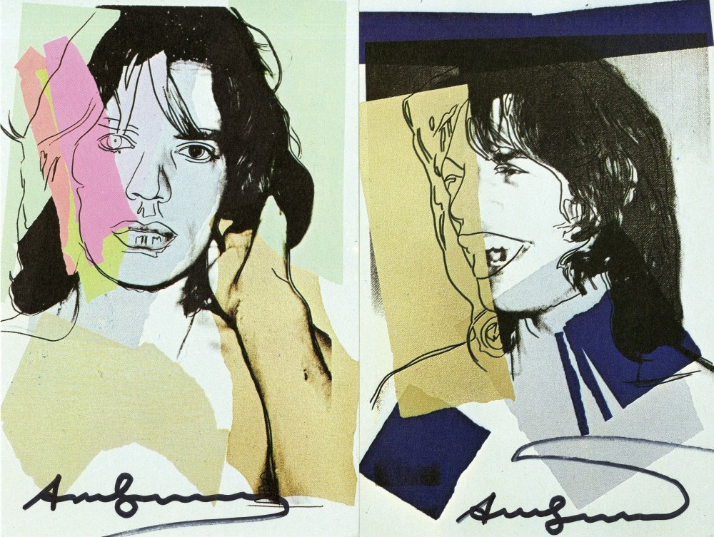 ANDY WARHOL - Mick Jagger Suite (first edition) - Color offset lithographs - Image 4 of 8