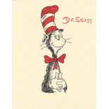 THEODOR SEUSS GEISEL [DR. SEUSS] - The Cat in the Hat - Felt-tip pen and colored marker on paper