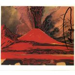 ANDY WARHOL - Vesuvius #14 - Color offset lithograph