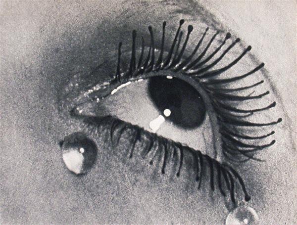 MAN RAY - Larmes de Verre (Glass Tears) [variant] - Original vintage photogravure