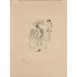 PIERRE-AUGUSTE RENOIR - Femme au cep de vigne - Original lithograph