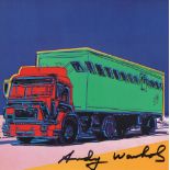 ANDY WARHOL - Truck #1 - Color offset lithograph
