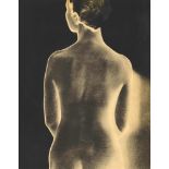MAN RAY - Nude with Shadow (Solarized) - Original vintage photogravure