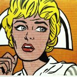 ROY LICHTENSTEIN - Nurse - Color offset lithograph