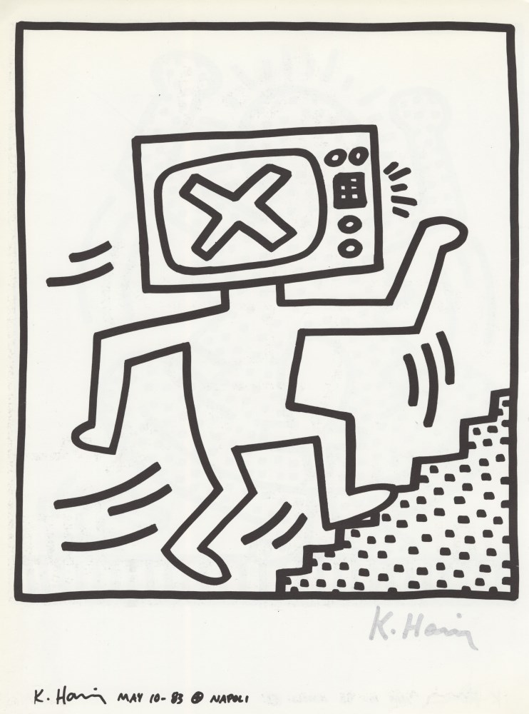 KEITH HARING - Naples Suite #10 - Lithograph