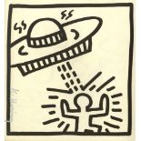 KEITH HARING - UFO #1 - Lithograph