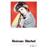 ANDY WARHOL - Willie Shoemaker - Color offset lithograph