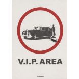 BANKSY - V.I.P. Area - Color offset lithograph printing