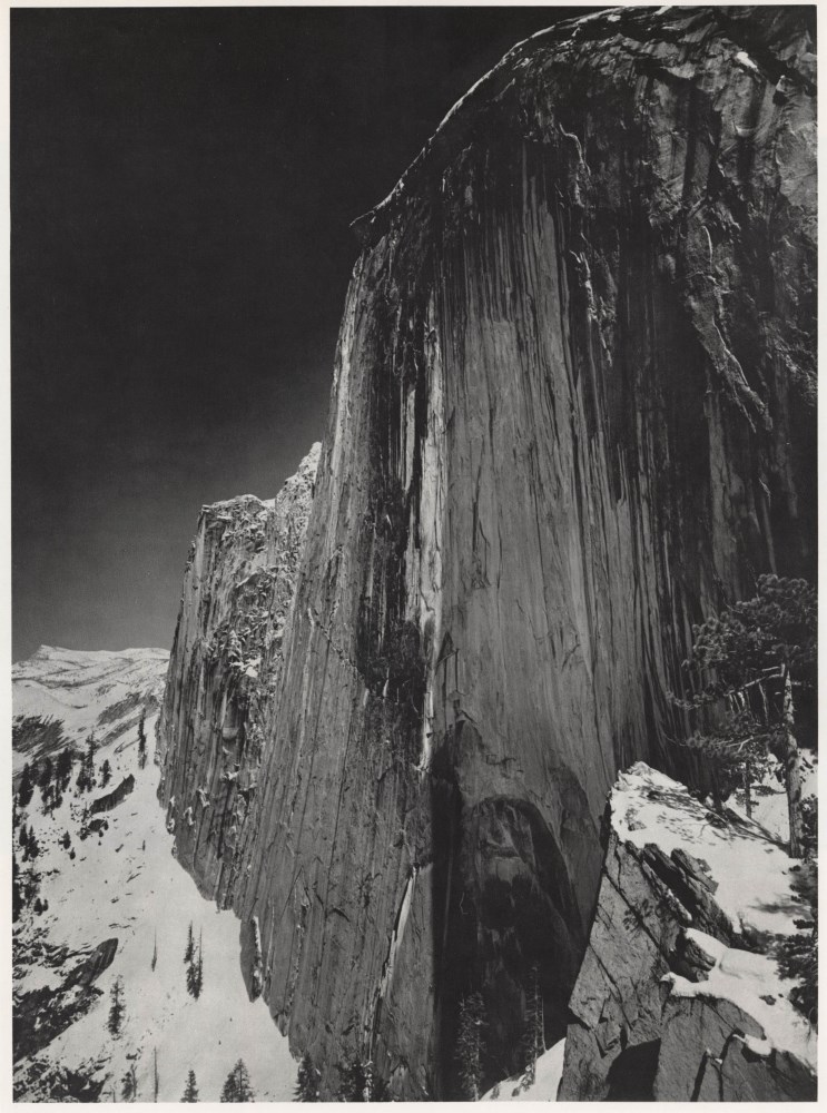 ANSEL ADAMS - Monolith, the Face of Half Dome, Yosemite National Park, California - Original phot...