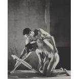 GEORGE PLATT LYNES - Orpheus: Francisco Moncion and Nicholas Magallanes, Ballet Society - Origina...