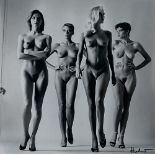 HELMUT NEWTON - Sie Kommen, Dressed/Sie Kommen, Naked - Original vintage photolithographs