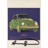 ANDY WARHOL - Volkswagen - Color offset lithograph
