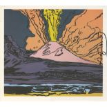 ANDY WARHOL - Vesuvius #11 - Color offset lithograph