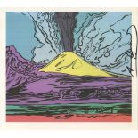 ANDY WARHOL - Vesuvius #12 - Color offset lithograph