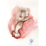 ESTELA WILLIAMS - Sade - Watercolor on paper