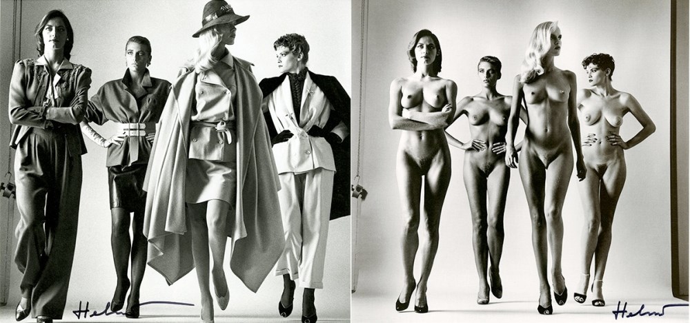 HELMUT NEWTON - Sie Kommen, Dressed/Sie Kommen, Naked - Original photolithographs