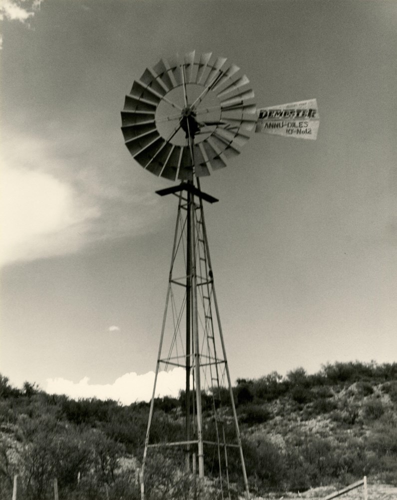 HOWARD E. DILS, JR. - Windmill, Arizona - Vintage gelatin silver print