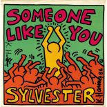 KEITH HARING - Sylvester: Someone Like You - Original color offset lithograph