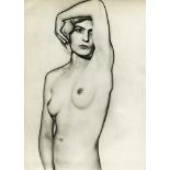 MAN RAY - Solarized Nude - Natacha (Natasha) - Original vintage photogravure