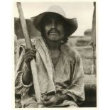 PAUL STRAND - Man with a Hoe, Los Remedios - Original photogravure