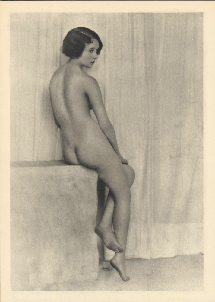 A. KEITH DANNATT - L'adolescente nue - Original vintage photogravure