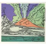 ANDY WARHOL - Vesuvius #09 - Color offset lithograph