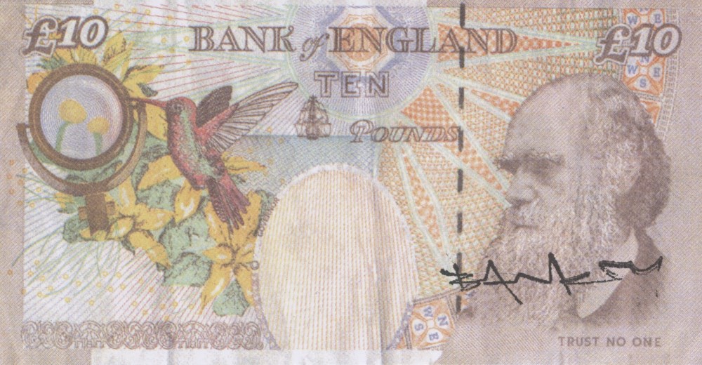 BANKSY [imputee] - Di-faced Tenner - Color offset lithograph - Image 2 of 3
