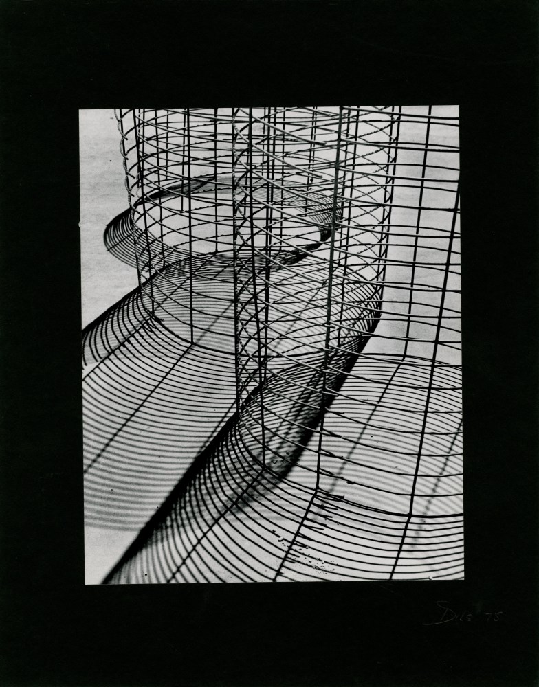 HOWARD E. DILS, JR. - Spirals #2 - Vintage gelatin silver print