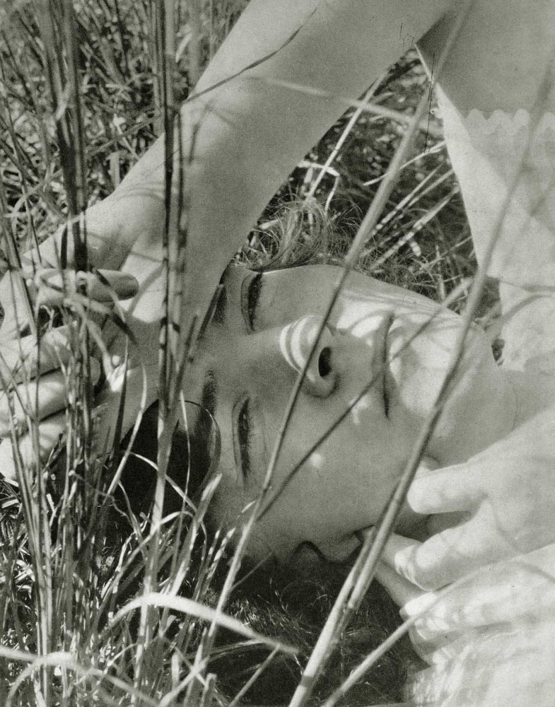 EDWARD STEICHEN - The Blue Sky - Dana Steichen, Long Island - Original vintage photogravure