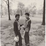 DIANE ARBUS - Two Boys Smoking in Central Park, N.Y.C - Original photogravure