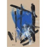 FRANZ KLINE - Composition - Oil on paper