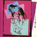 ANDY WARHOL - Douc Langur (Mother & Baby) - Color offset lithograph