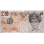 BANKSY [imputee] - Di-faced Tenner - Color offset lithograph