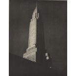 D. J. RUZICKA - The Chrysler Tower, New York - Original vintage photolithograph