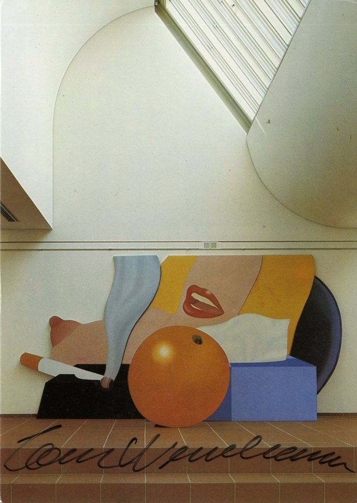 TOM WESSELMANN - Great American Nude #98 - Original color offset lithograph postcard
