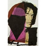 ANDY WARHOL - Mick Jagger #07 (first edition) - Color offset lithograph