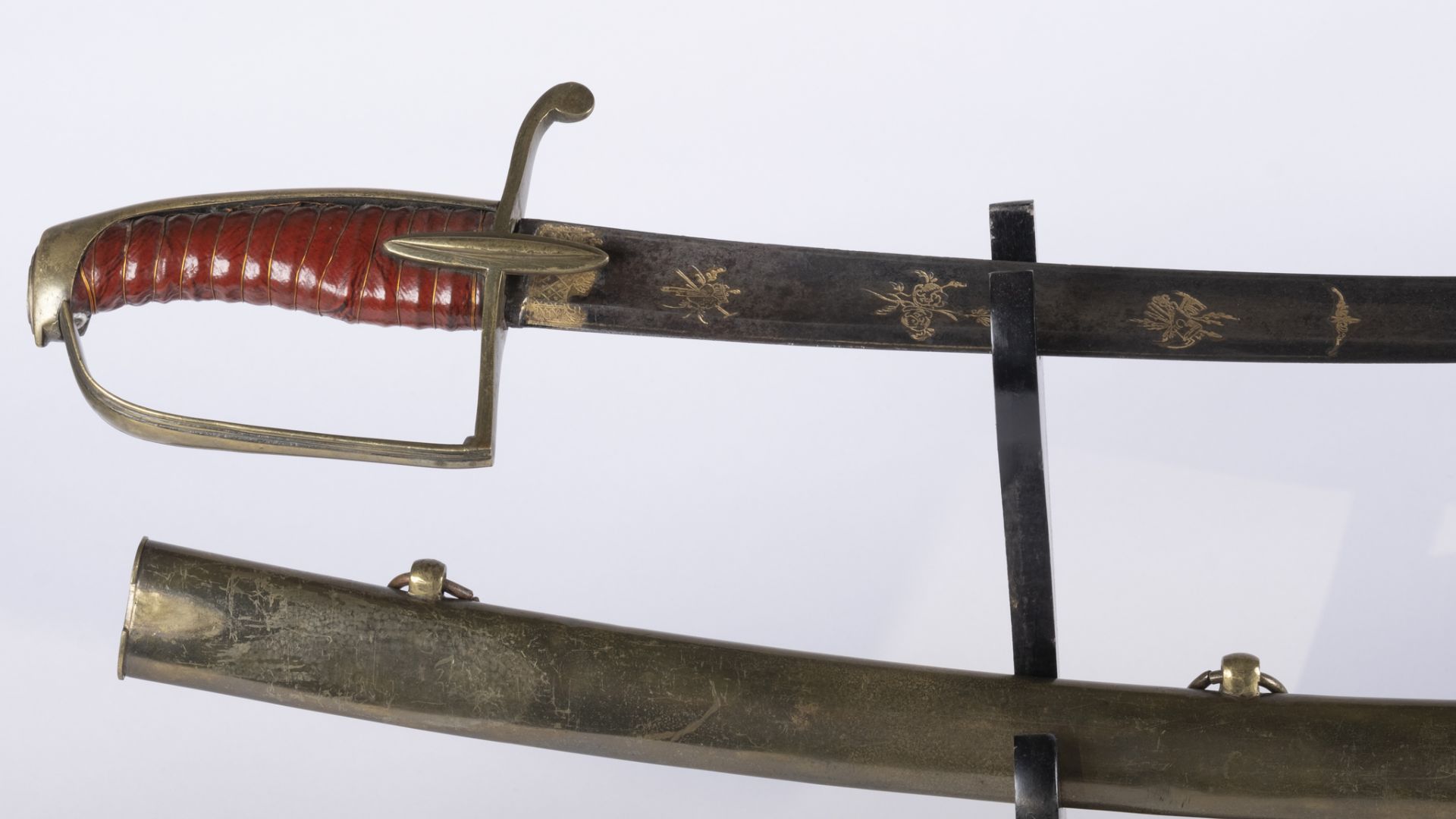 France, Premier Empire: Sabre de cavalerie légère, Premier Empire. Collection privée. Sabre d' - Image 2 of 2