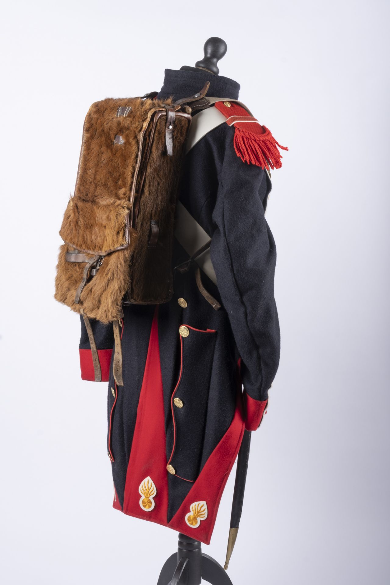 France: Lot grognard de l'Empereur. Reproduction contemporaine d'un habit veste, d'un gilet, d'un - Image 3 of 9