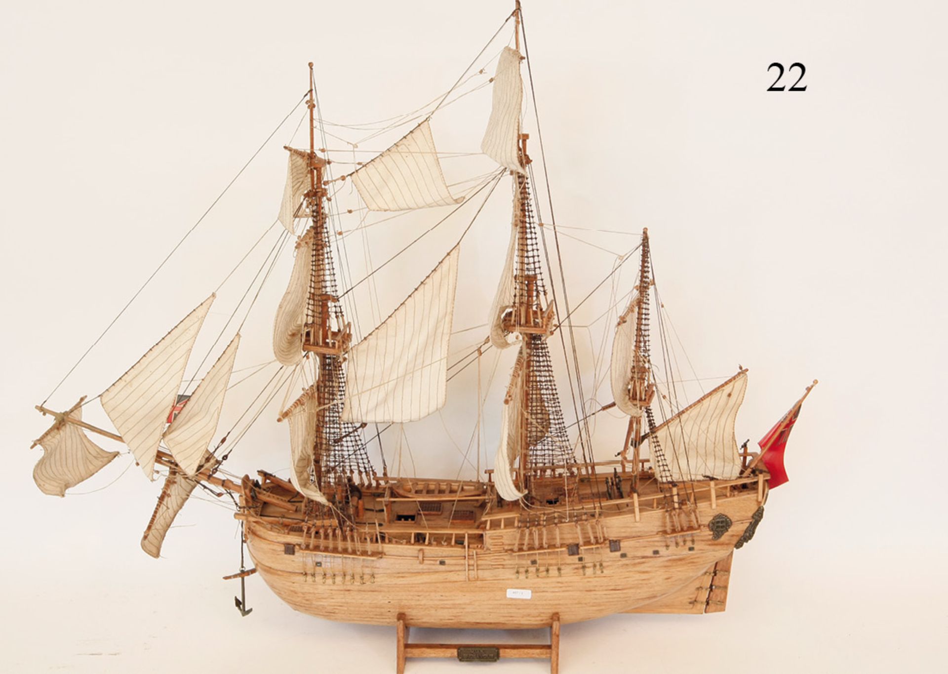 Schiffsmodell "Endeavour" 1778