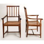 A PAIR OF CAPE STINKWOOD NEOCLASSICAL ARMCHAIRS
